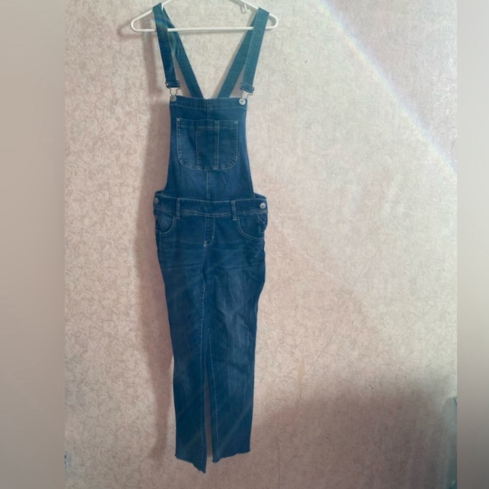 Wallflower Blue Denim Women Jeans Overalls Size Medium - Picture 16 of 16